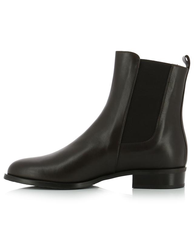 Flat smooth leather ankle boots BONGENIE GRIEDER