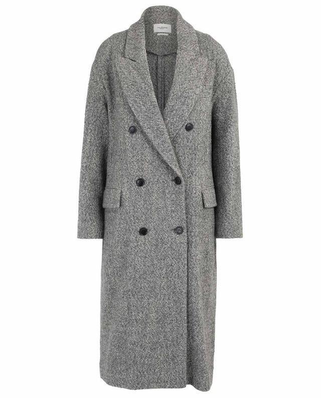 ISABEL MARANT Habra oversized tweed coat - Outlet