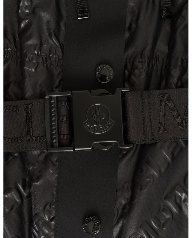 Short brand logo jacket with belt MONCLER