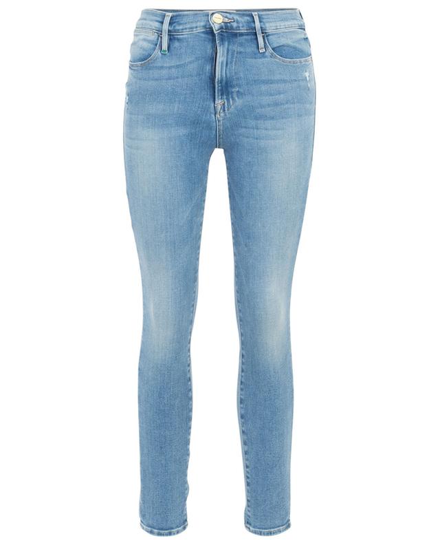 Ausgewaschene Jeans aus organischem Baumwollmix Le High Skinny FRAME