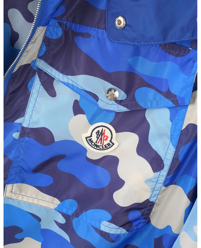Windbreaker-Jacke mit Camouflage-Print und Kapuze Vidourle MONCLER
