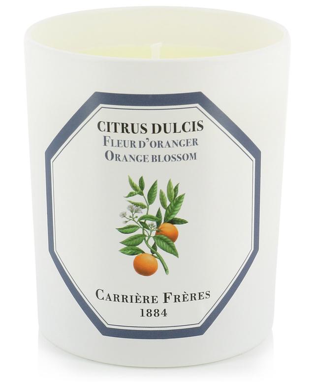 Bougie parfumée Citrus Dulcis Fleur d&#039;Oranger - 185 g CARRIERE FRERES