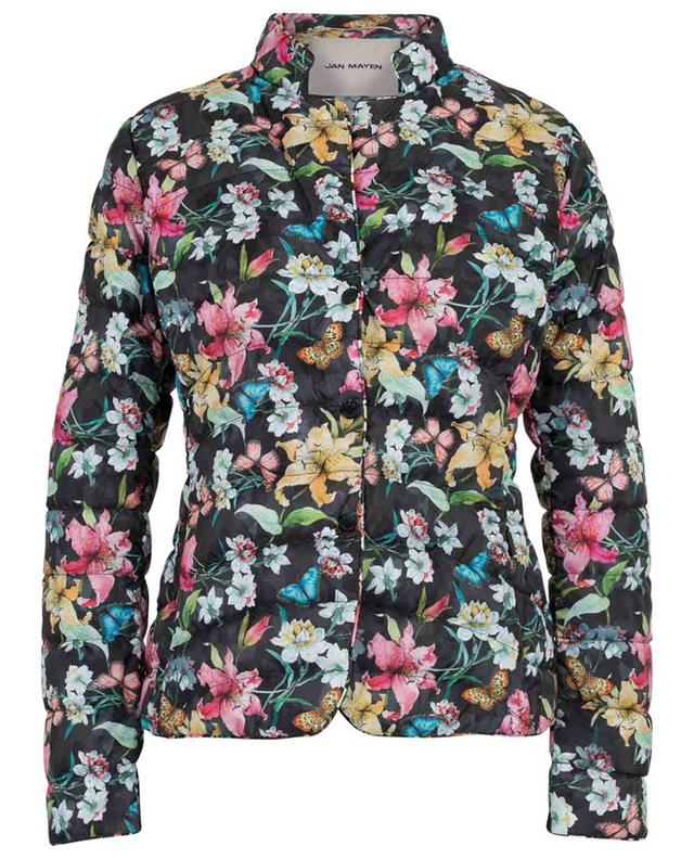 Light floral print down jacket JAN MAYEN