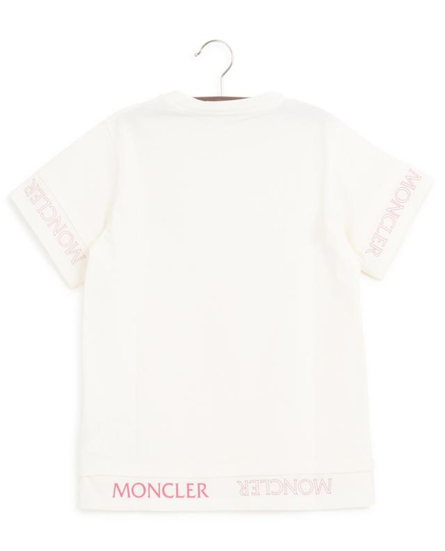 T-shirt en jersey effet superpositions imprimé logo MONCLER