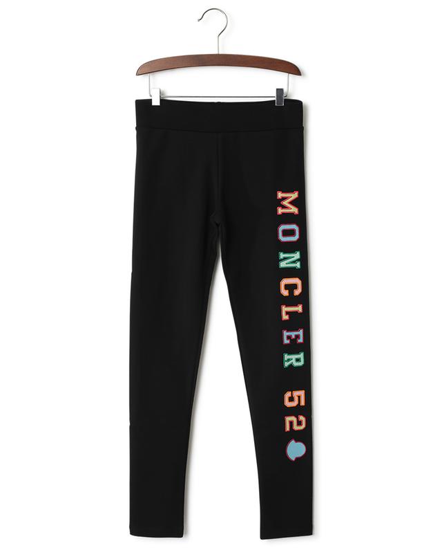 Embroidered cotton blend jogging trousers MONCLER