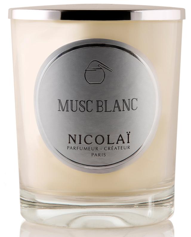 Bougie parfumée Musc Blanc - 190 g NICOLAI