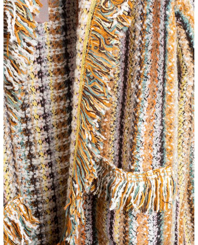 Corsican bouclé knit striped jacket ETRO
