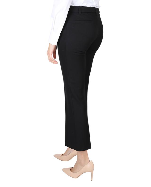 Cropped wool trousers with topstitched pleats BARBARA BUI