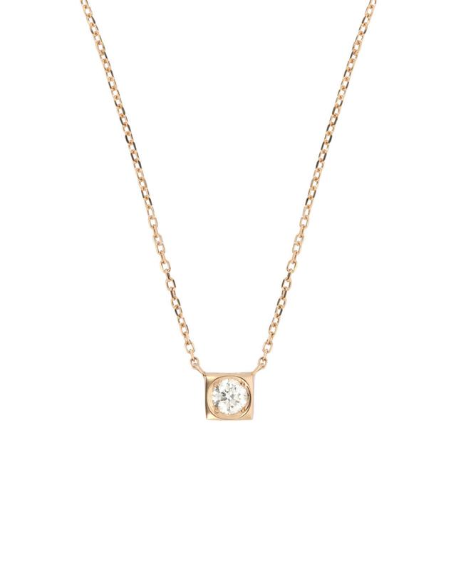Le Cube pink gold necklace DINH VAN