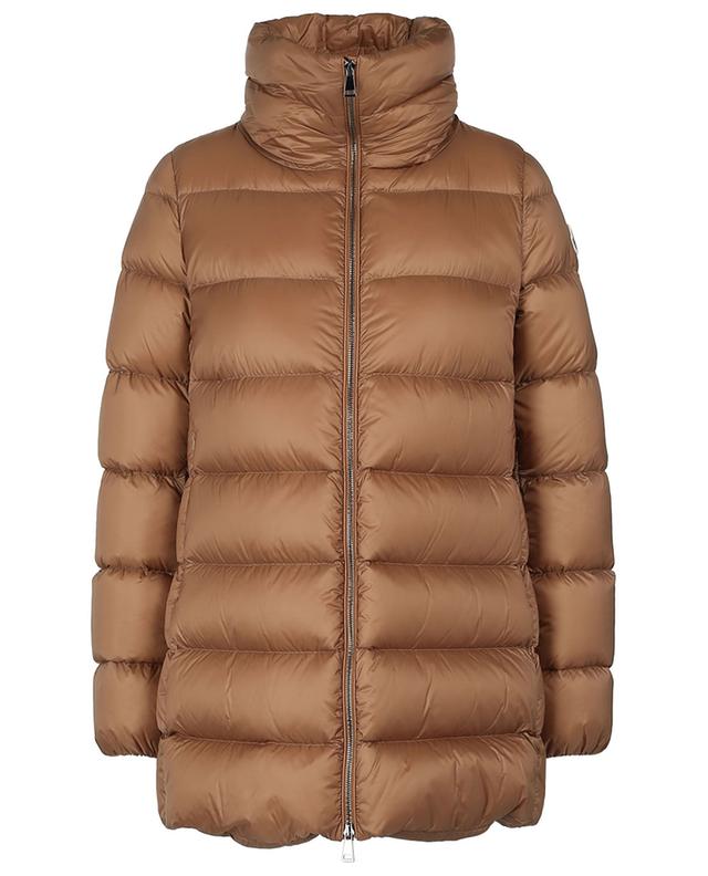 MONCLER Anges lightweight down jacket with stand-up collar - Bongénie ...