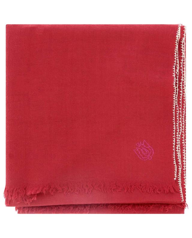 Incredible colours cashmere scarf PINK MAHARANI