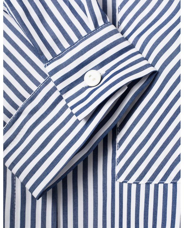 Stalla fluid striped lyocell shirt ARTIGIANO