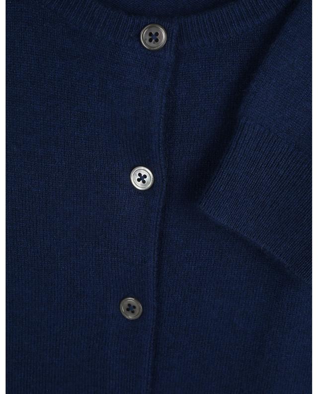 Button-down roundneck cardigan in cashmere BONGENIE GRIEDER