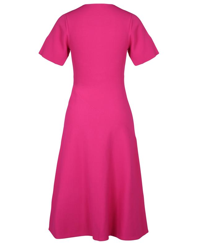 Viscose-blend fitted dress with short sleeves STELLA MCCARTNEY