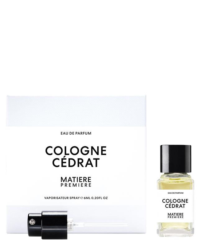 Eau de parfum Cologne Cédrat - 6 ml MATIERE PREMIERE