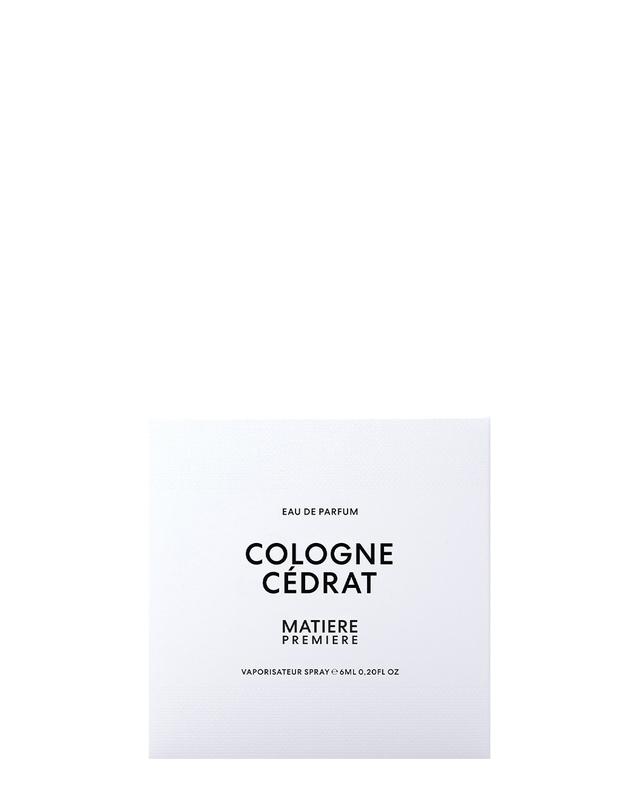 Cologne Cédrat eau de parfum - 6 ml MATIERE PREMIERE