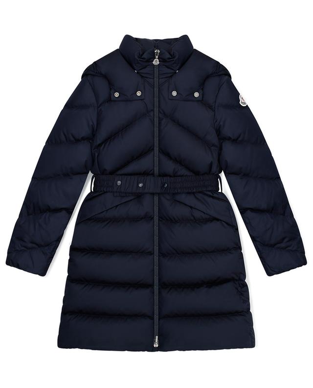 MONCLER Doudoune mi longue cintr e fille Agot Bongenie Grieder