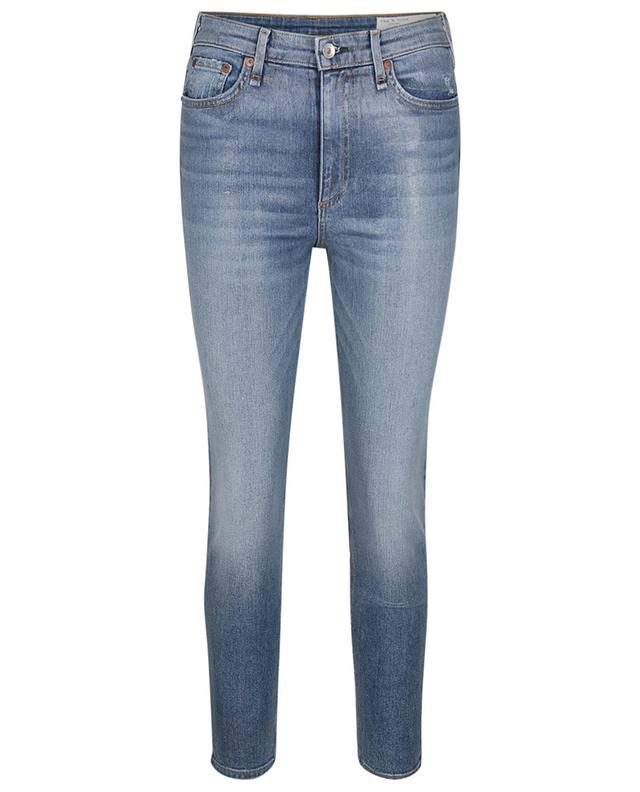 Nina glossy effect high rise skinny jeans RAG&amp;BONE JEANS