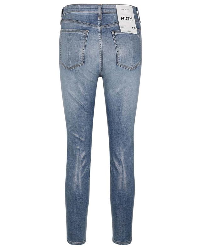 Nina glossy effect high rise skinny jeans RAG&amp;BONE JEANS