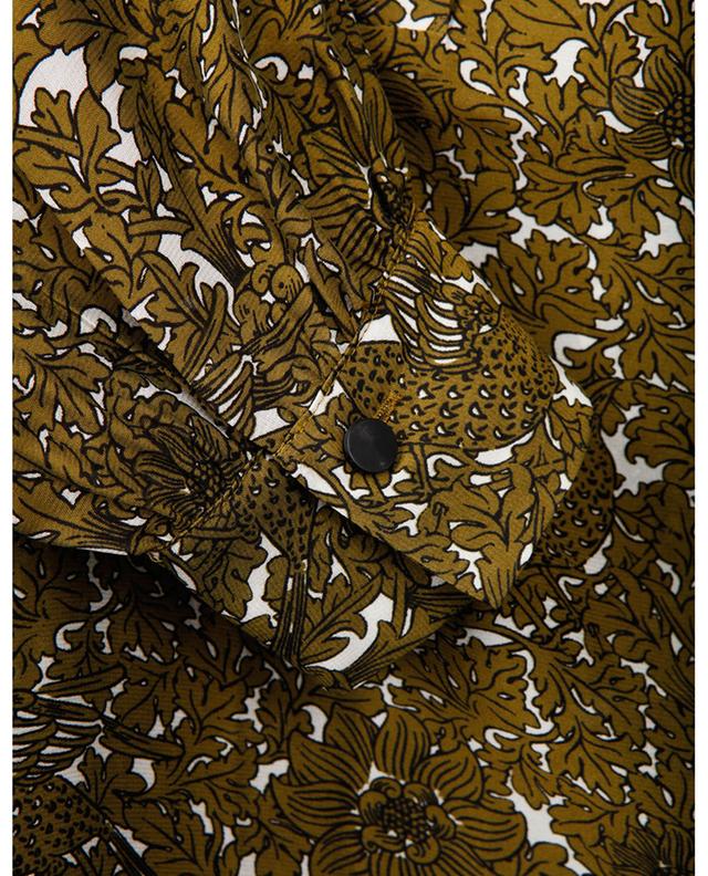 Ornamental print adorned crepe blouse WINDSOR