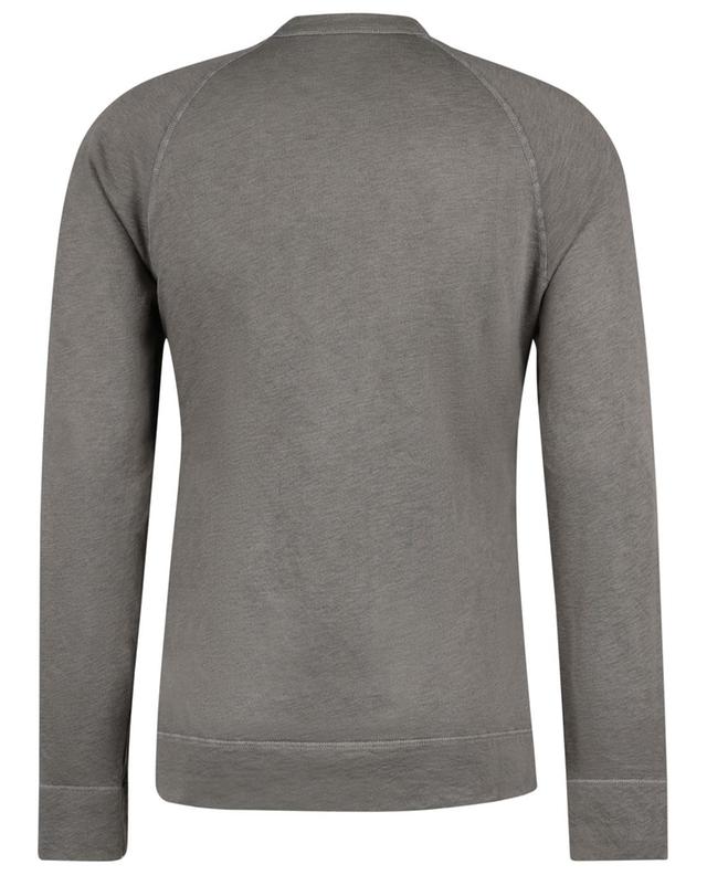 Rundhals-Sweatshirt aus geflammtem Jersey JAMES PERSE