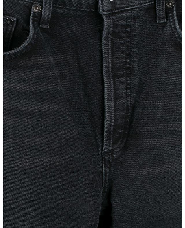 Jeans mit hoher Taille und verkürztem Bein Riley Panoramic AGOLDE