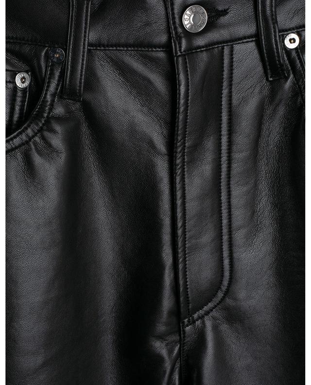 Pantalon en cuir recyclé 90&#039;s Pinch Waist AGOLDE