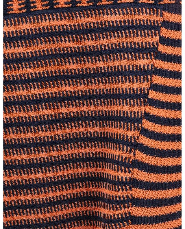 Fitted striped fine knit jumper CHLOE