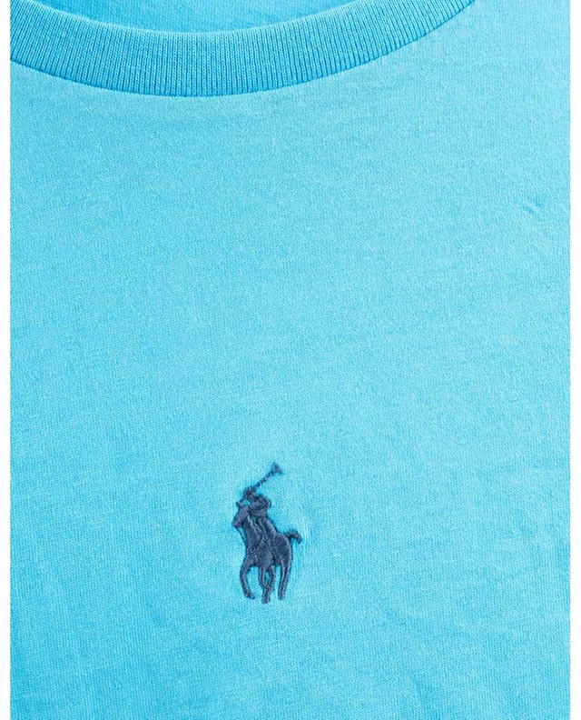 T-Shirt aus Jersey mit mittiger Pony-Stickerei Custom Slim Fit POLO RALPH LAUREN