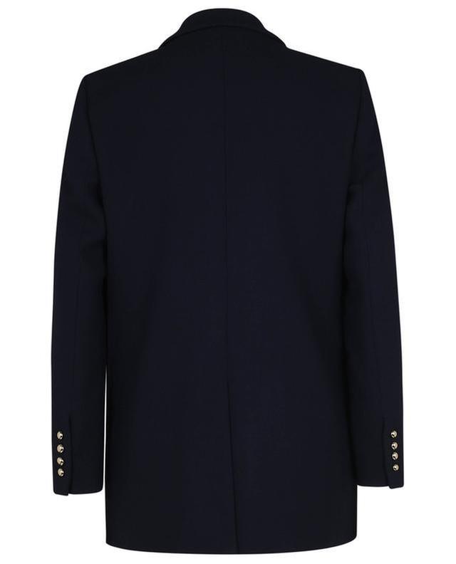 Resolute Navy double-breasted wool blazer BLAZE MILANO