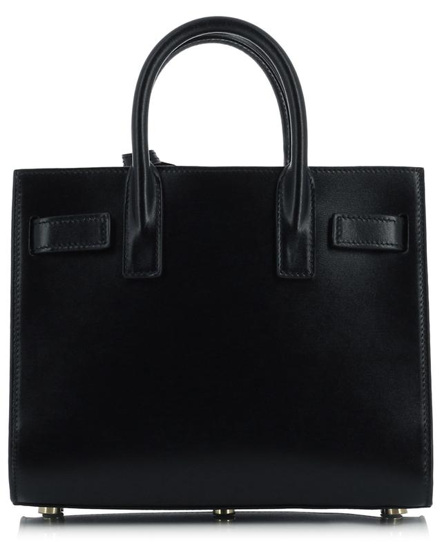 Classic Sac De Jour Nano stiff leather handbag SAINT LAURENT PARIS