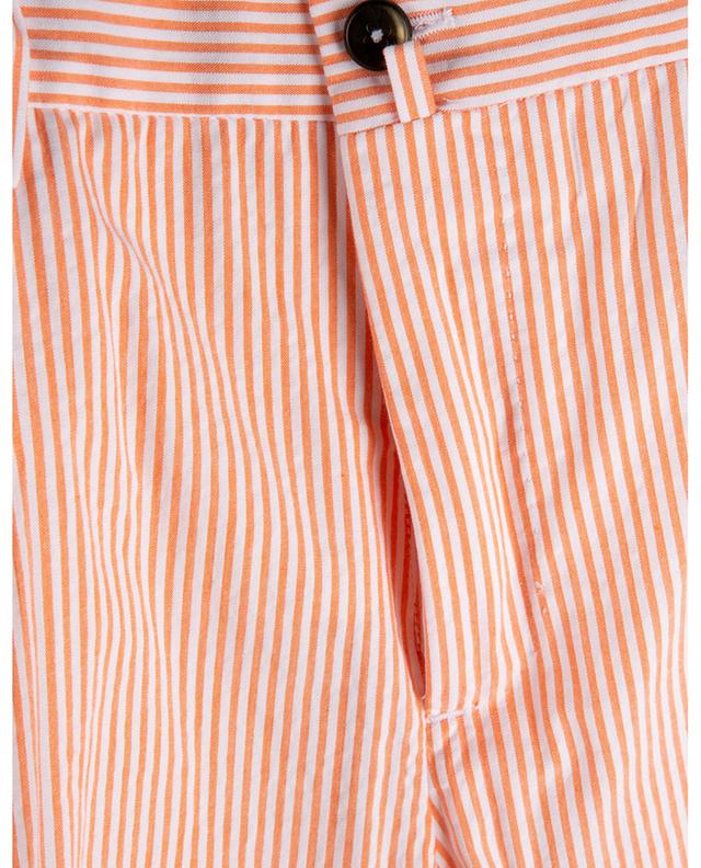 Striped seersucker Bermuda shorts PT TORINO