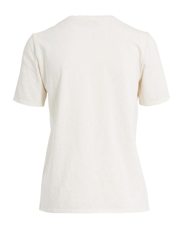 Tory Burch T-shirt en coton Demi Blanc