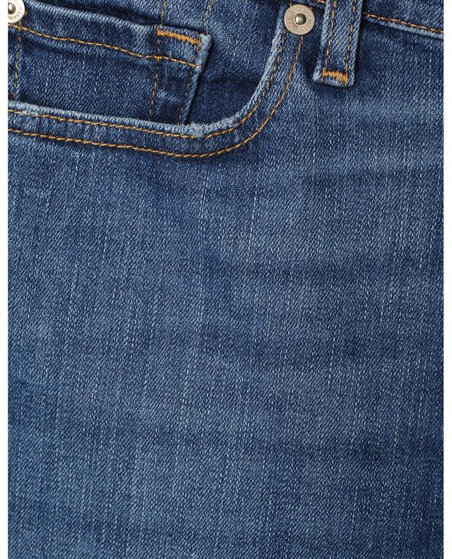 The Straight Crop Soho Light raw edge jeans 7 FOR ALL MANKIND