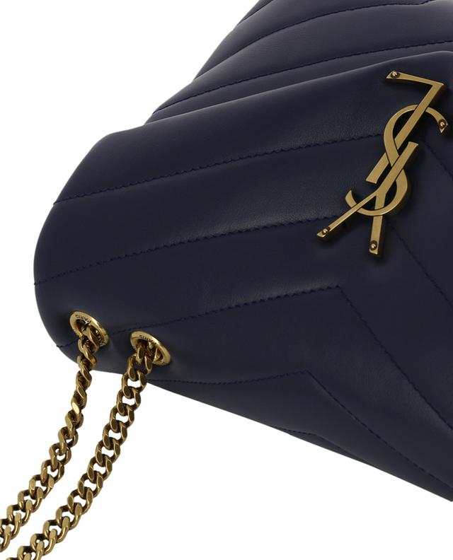 Loulou S quilted calfskin leather shoulder bag SAINT LAURENT PARIS