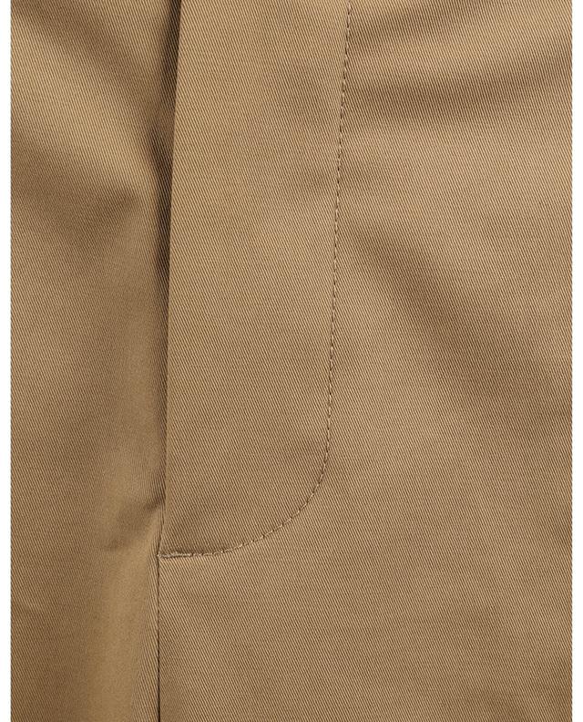 Gabardine high-rise carrot trousers SEE BY CHLOE