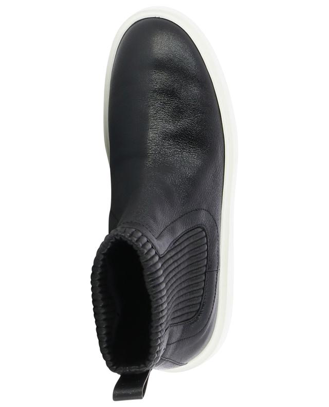 High-top leather slip-on sneakers SANTONI