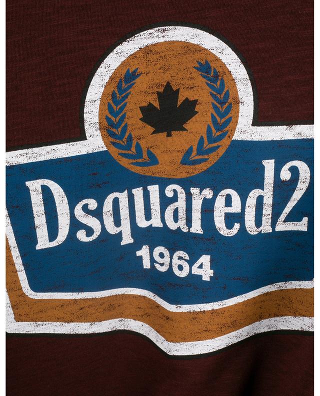 Meliertes T-Shirt mit Vintage-Print Dsquared2 1964 Cool Fit DSQUARED2