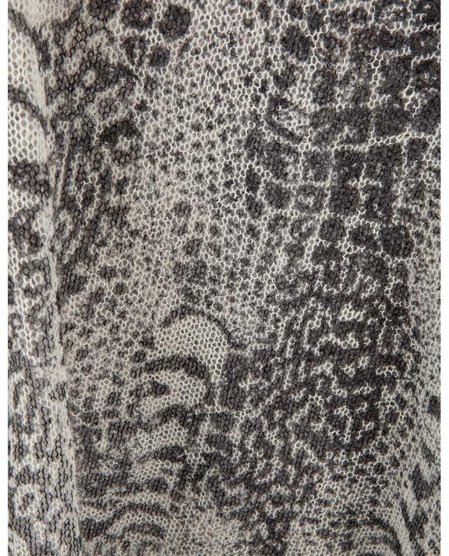 Animal pattern printed turtleneck jumper TWINSET