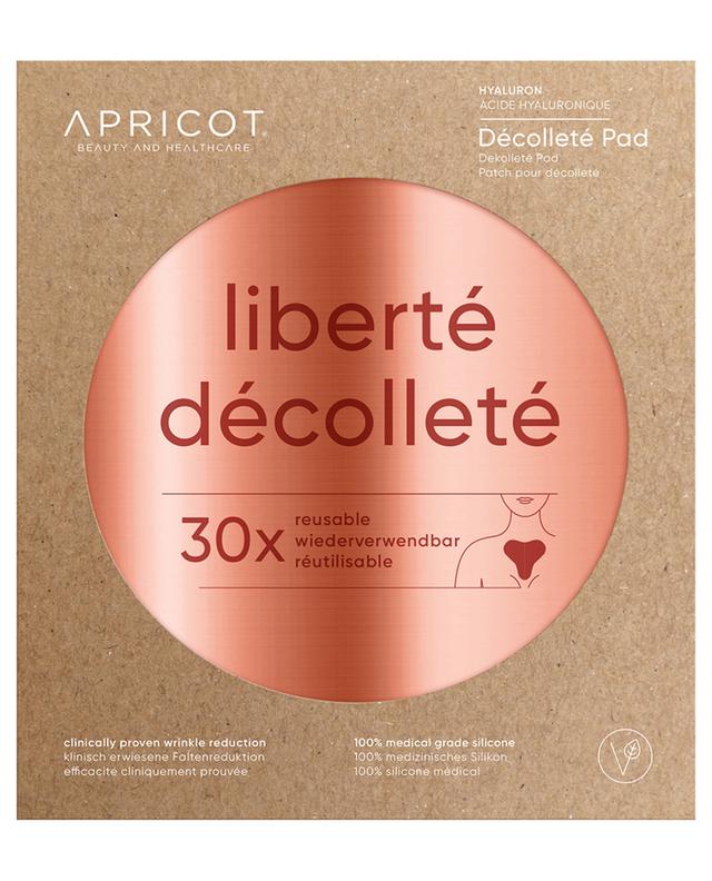 Hyaluron-Dekolleté-Pad Liberté Décolleté - 30 Anwendungen APRICOT