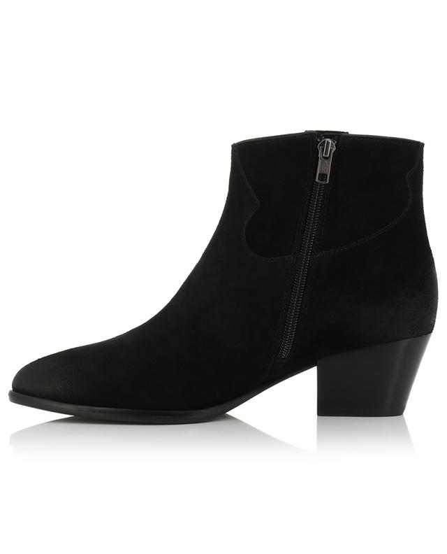 Houston Suede heeled ankle boots ASH