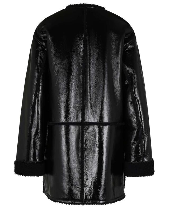 Vinyl leather pea coat SEE BY CHLOE