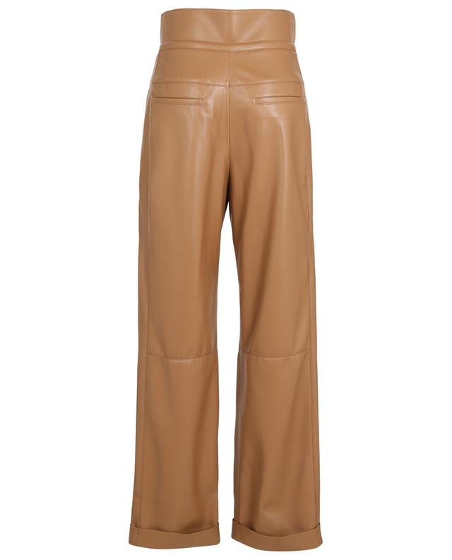 Sleek Performance faux leather paperbag trousers DOROTHEE SCHUMACHER