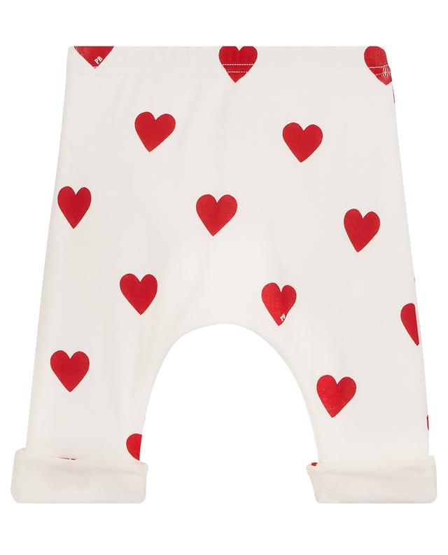 Baby trousers with hearts PETIT BATEAU