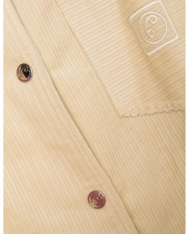 Oversize-Oberhemd aus Cordsamt Evary Wood Ash REMAIN BIRGER CHRISTENSEN
