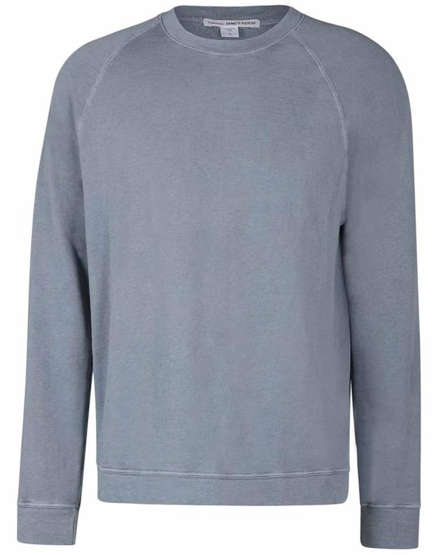 Sweat-shirt à col rond et manches raglan French Terry JAMES PERSE