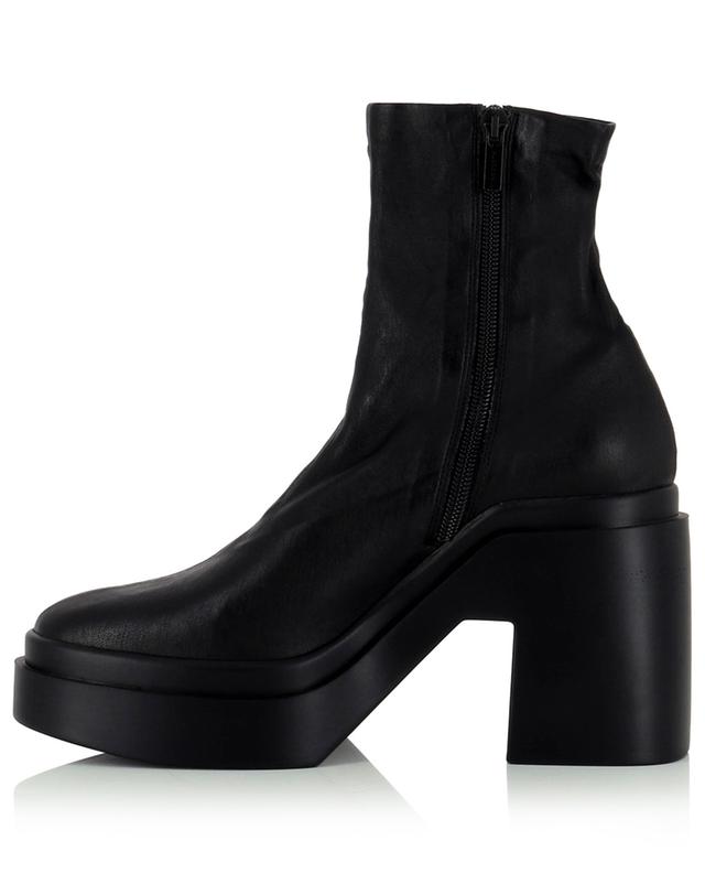 Nina heeled leather ankle boots CLERGERIE