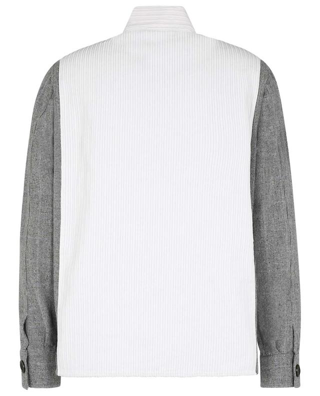Long-sleeved cotton and wool shirt TINTORIA MATTEI
