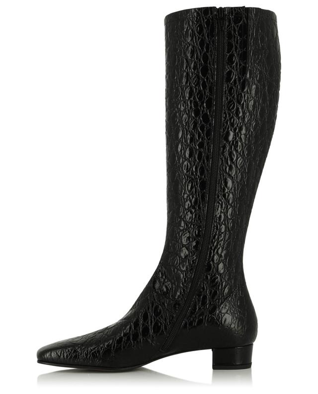 Stiefel aus Leder in Kroko-Optik Edie 30 BY FAR