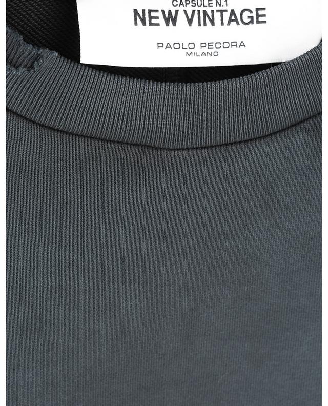 Rundhals-Sweatshirt im Vintage-Look PAOLO PECORA